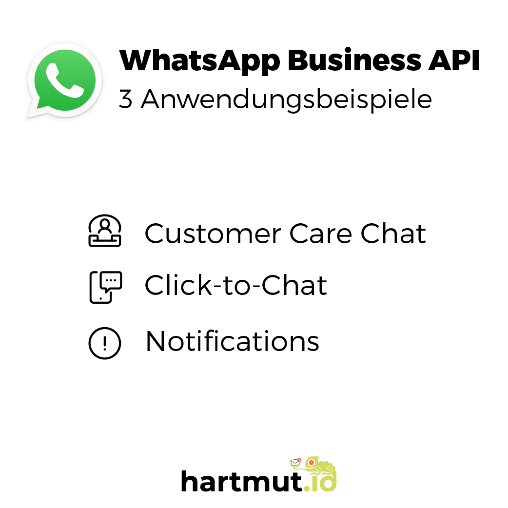 3 Beispiele wie du WhatsApp für dein Unternehmen verwenden kannst